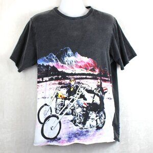 Elvis Jesus Easy Rider T-Shirt Mens M